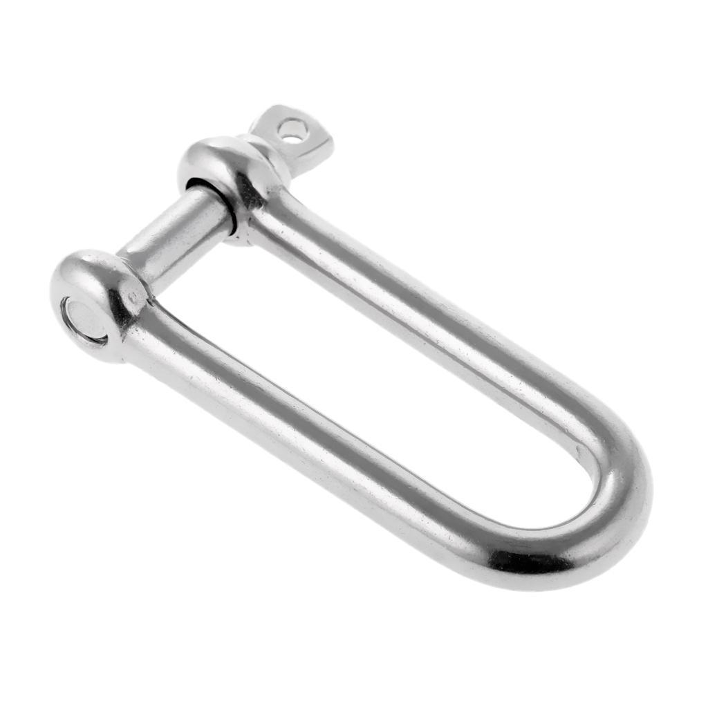 Long D shackle (Captive pin)